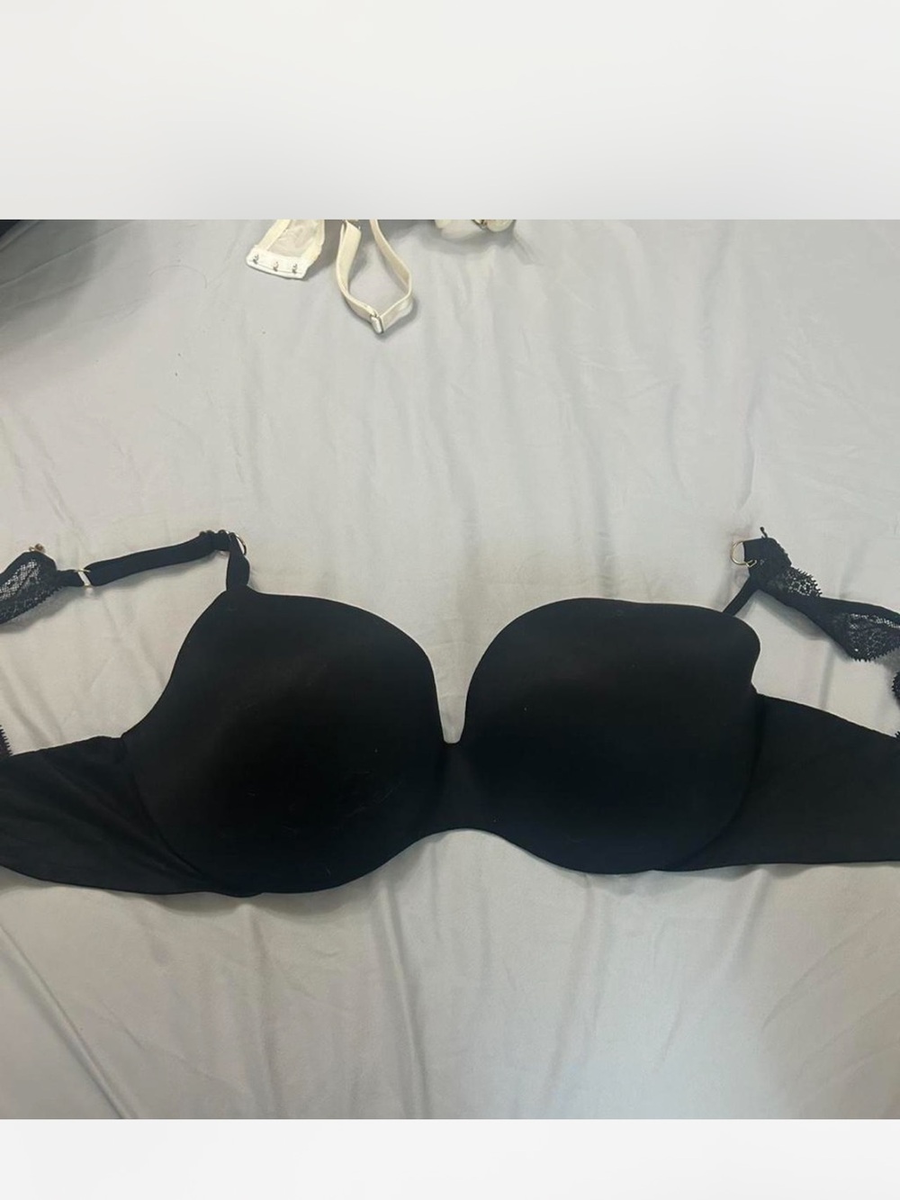 Victoria's Secret Black Strapless Convertible Bra